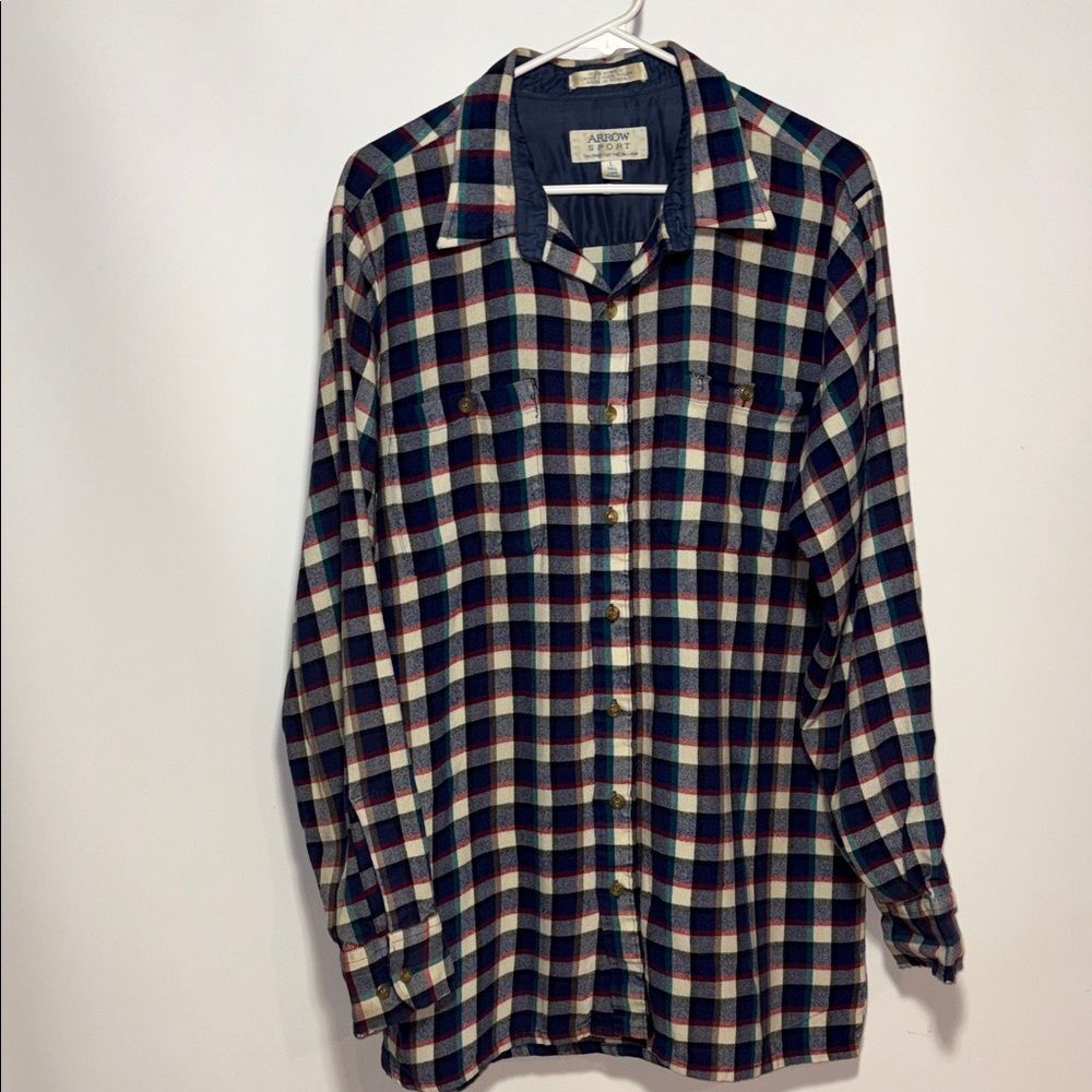 Arrow sport Vintage plaid flannel